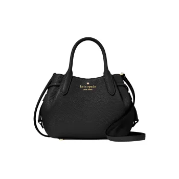 Kate Spade Cow Leather Dumpling Bag One Shoulder Handbag Mini Women's Black