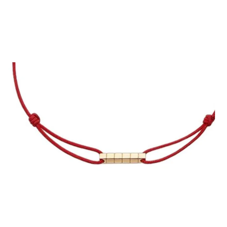 CHOPARD 18K Rose Gold, Red String Bracelets Unisex-2