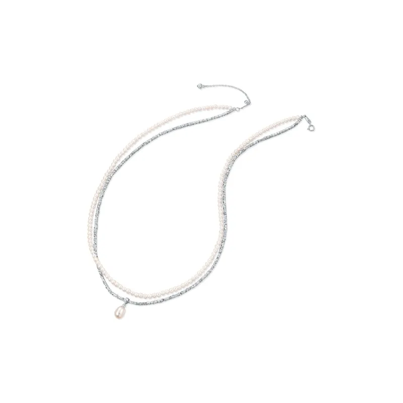 ZXIN JEWELRY Freshwater Pearl Necklaces Women's-1