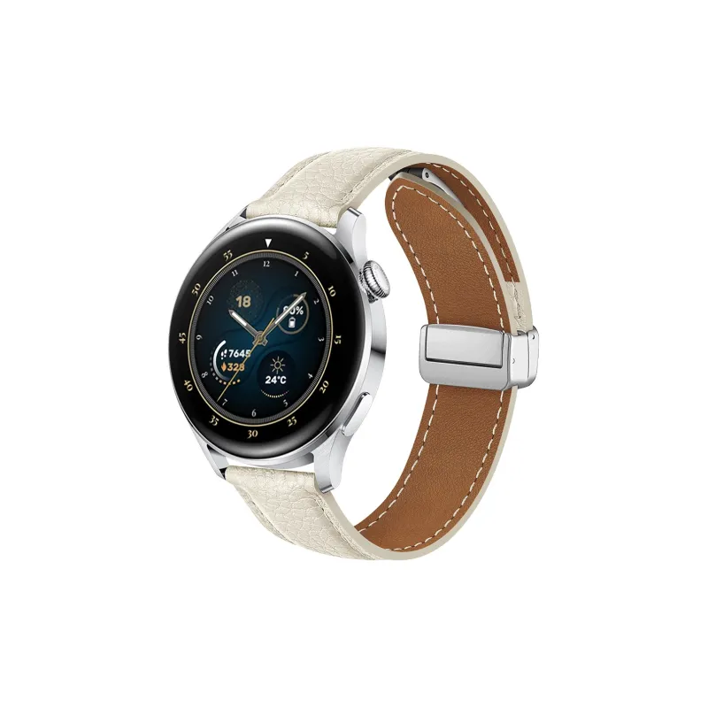 IWabcertoo Watch Band Huawei Compatibility Leather Material-6