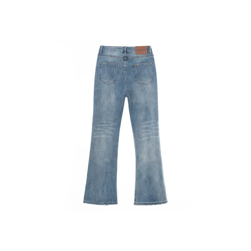FAWENXIANGZI Jeans Women's Blue-1