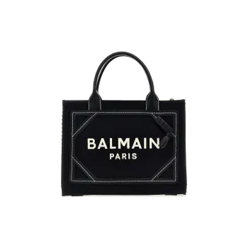 BALMAIN B Army Monogrammed Tote Bag