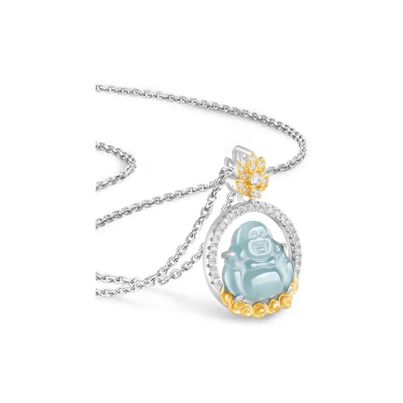 Gold Of China Bean Type Necklaces Unisex-1