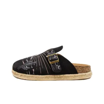 GIOVANNI GEROSA x Arizona Love EVA Abrasion-Resistant Slip-Resistant Wrap-toe Slippers Women's Black
