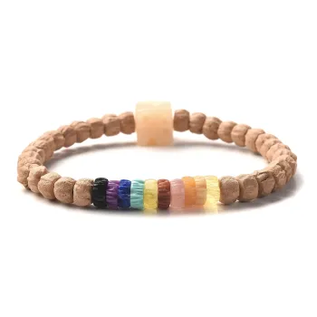 Abby's Wonderland Cacumen Platycladi Seeds Bracelets Unisex