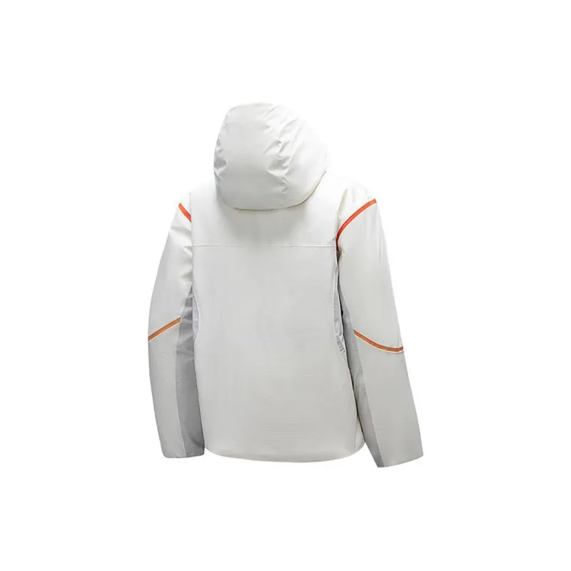 Anta Variety Training Collection Down Jacket Women's Ivory White-1