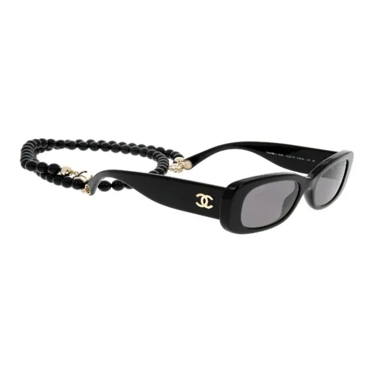 CHANEL Double C Sunglasses Women's-5