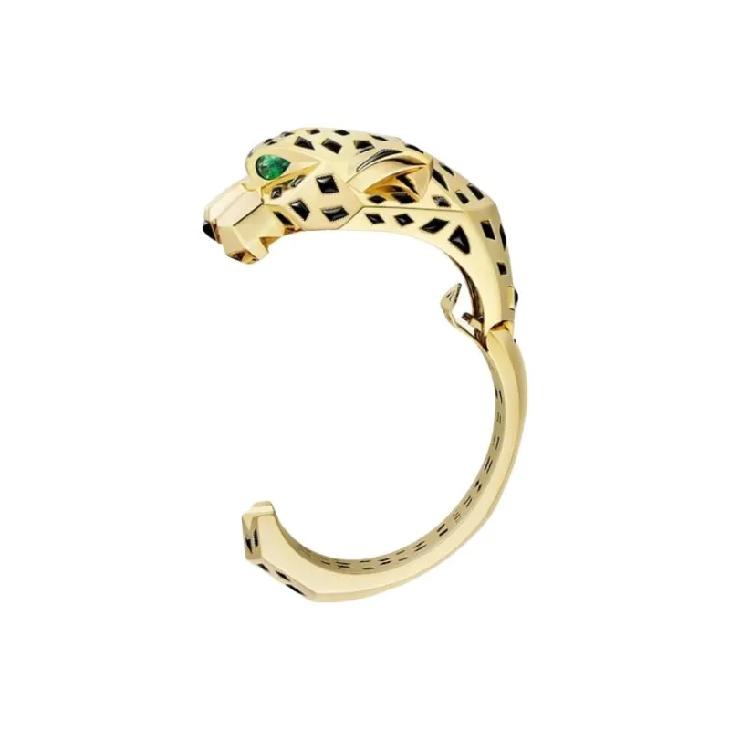 CARTIER Onyx Bangles Unisex Gold-2