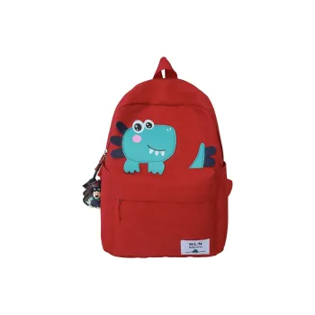 DCLOUD Nylon Backpack Regular Unisex Red/Black/Pink/Green/Khaki