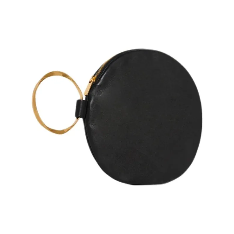 THE ROW Lambskin Clutch Women's Black-1