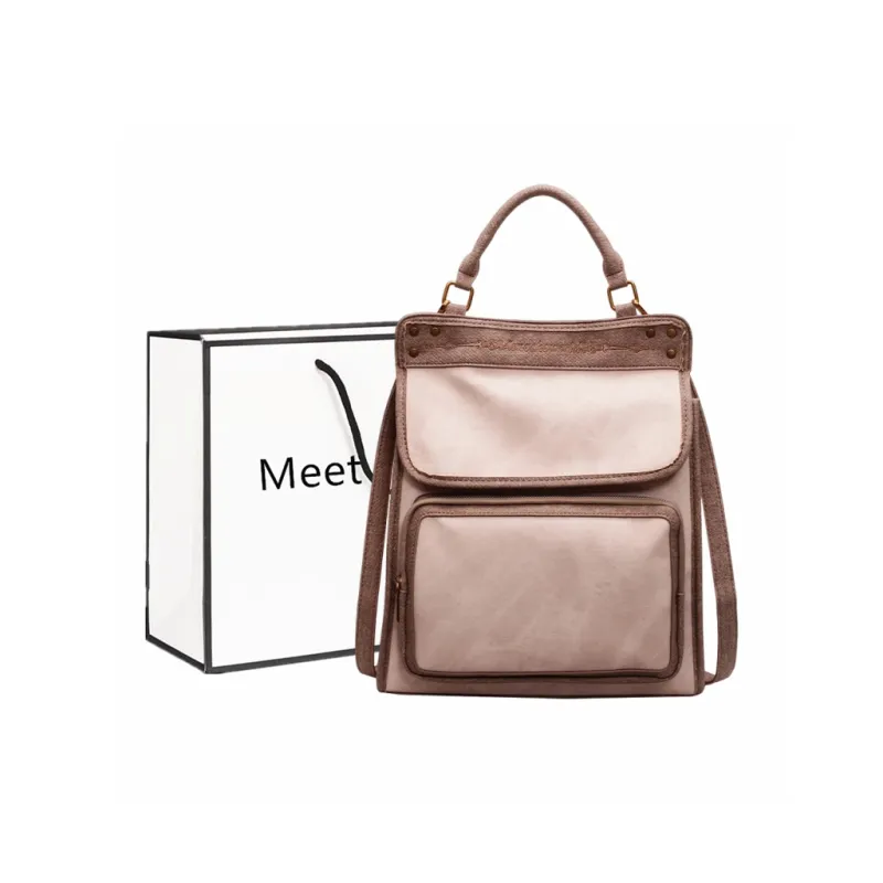 Fitchell Denim Backpack Regular Women's Multicolor-1