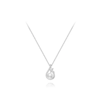BLANK IN BLANK Sterling Silver Necklaces Women's Couple Bestie Girlfriend Birthday Girl