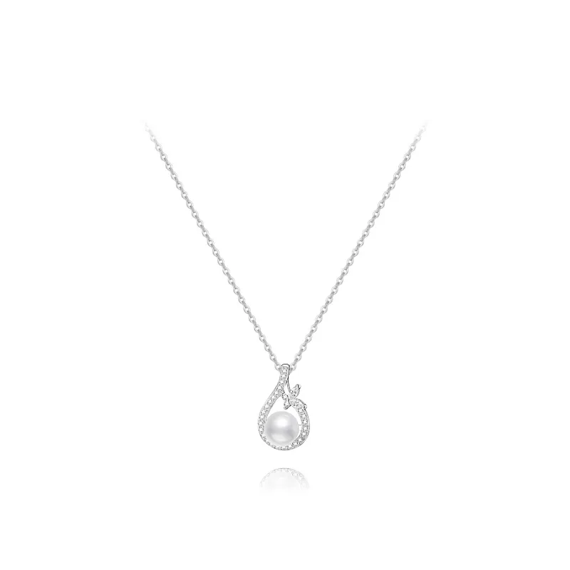BLANK IN BLANK Sterling Silver Necklaces Women's Couple Bestie Girlfriend Birthday Girl-0
