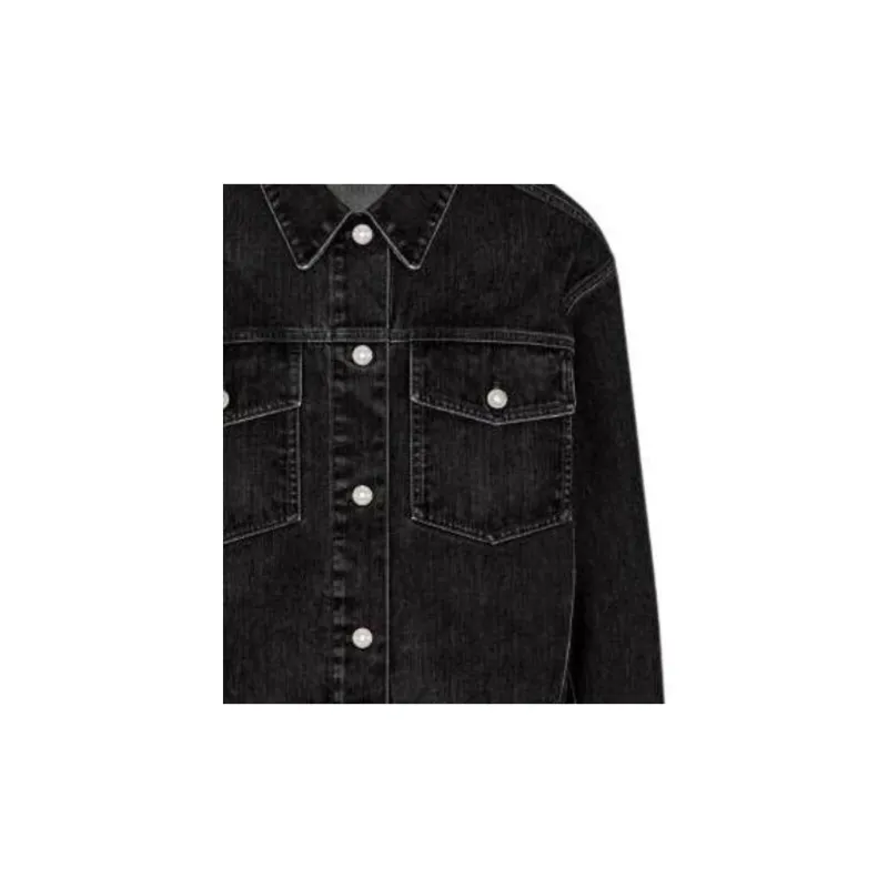 DIOR SS23 Denim Jacket Women's Black-6