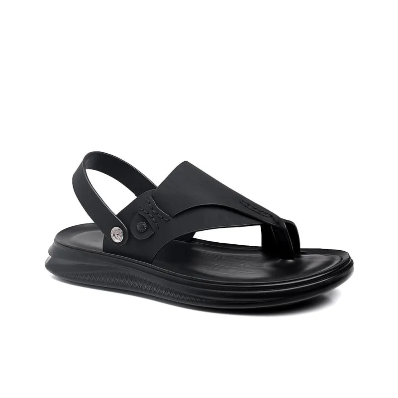 Poitulas Beach Sandals Men's Black-3