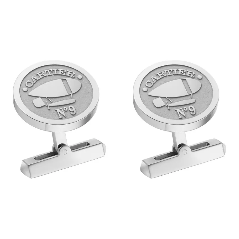 CARTIER 925 Sterling Silver Cufflinks Unisex Silver-0