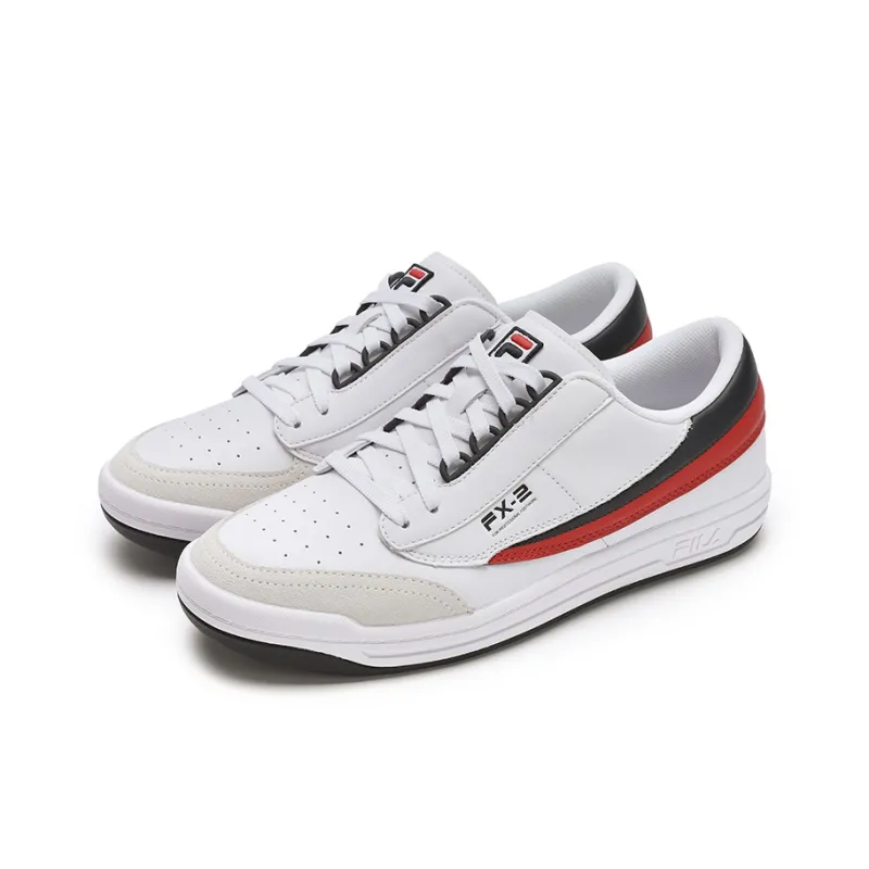 FILA FX 2 Wear Resistant Low Top Skateboard Shoes Men's White-1