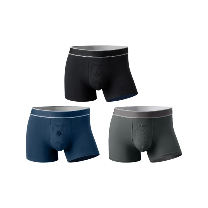 Qiao Ni Tong Underpants Men's 3 Pack-6