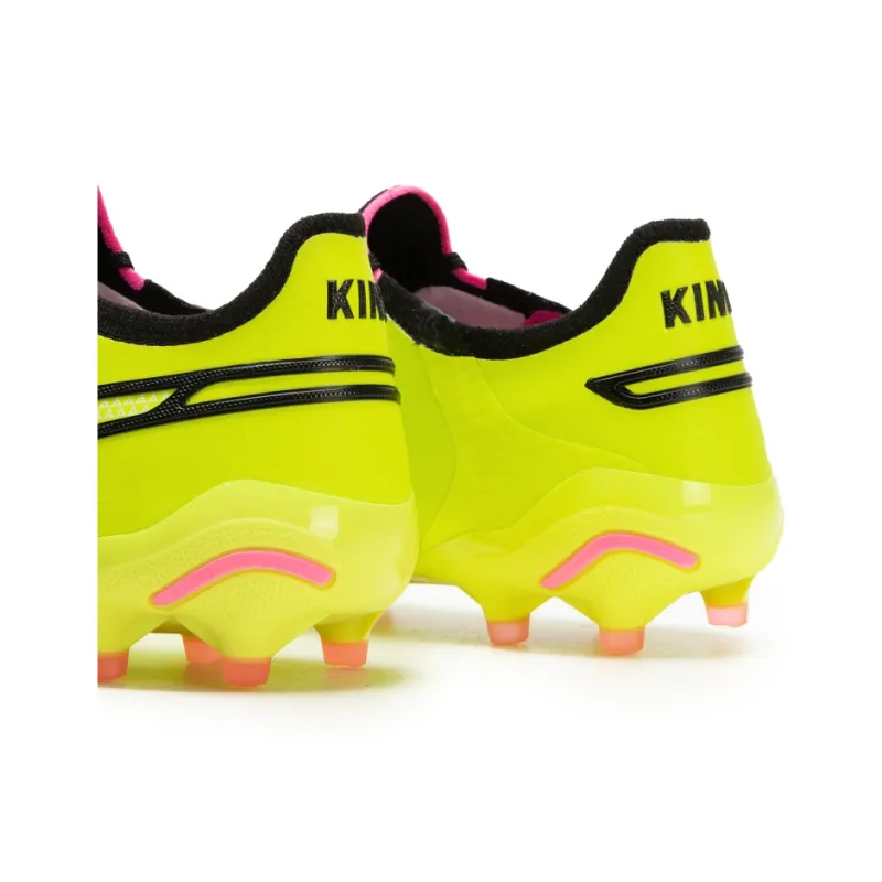 PUMA King Ultimate FG/AG Cleats 'Solar Yellow Black'-5