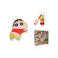 21043 Crayon Shin-Chan Fun Cushion (Red Top)+Shin-Chan Pendant, Shin-Chan Shopping Bag