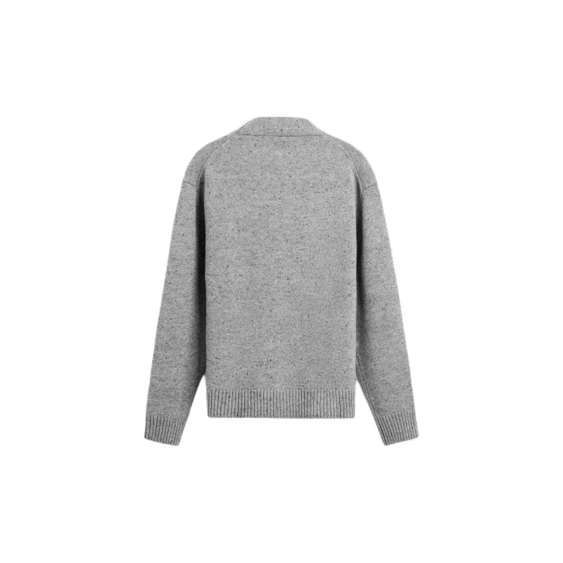 ZARA Sweater Men's Zebra Print Gray-1