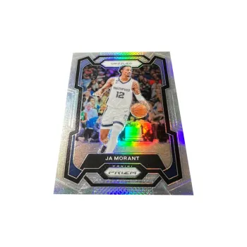 PANINI Grizzlies Ja Morant The Golden Gun High End Silver Holographic Card Prizm Star Card Rare Card Sports Cards 1 Pc