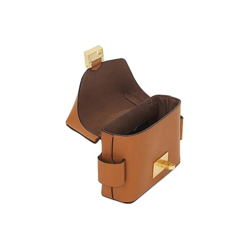 ALLSAINTS Cow Leather Shoulder Bag Women's Brown-2