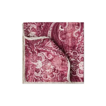 Brunello Cucinelli Double Face Pocket Square