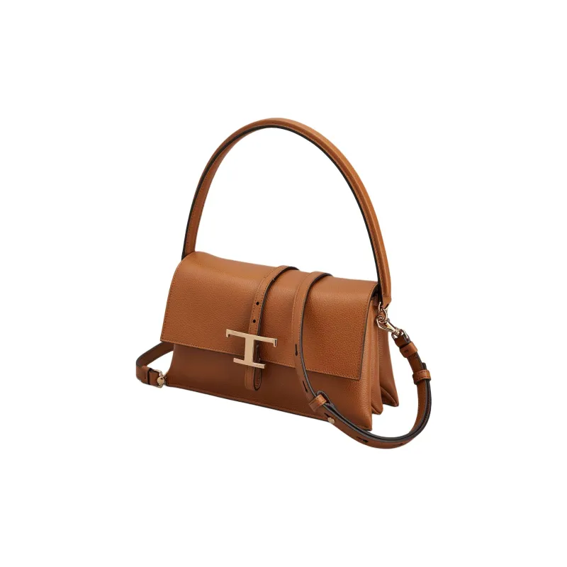 TOD'S T Timeless Flap Shoulder Bag-2