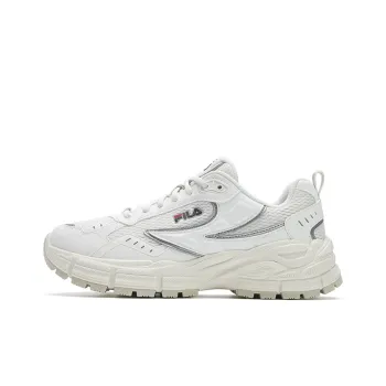 FILA Cushioning Wear Resistant Low Top Running Shoes Women's Snow