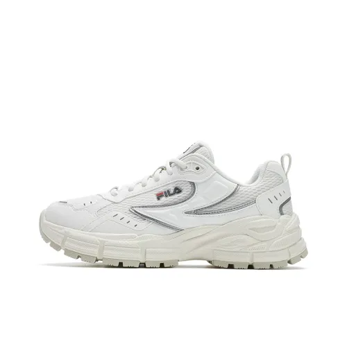FILA Cushioning Wear Resistant Low Top Running Shoes Women's Snow