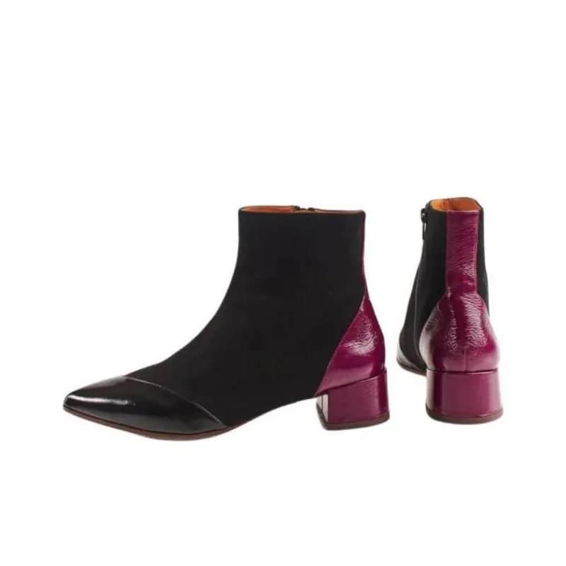 CHIE MIHARA Ankle Boots 4cm Women's Black-4