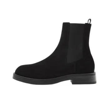 ZARA Short Chelsea Boots Men's Black