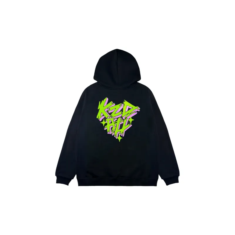 KZDALL Sweatshirts Unisex Black-1