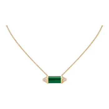 CARTIER Diamond Necklaces Unisex Gold