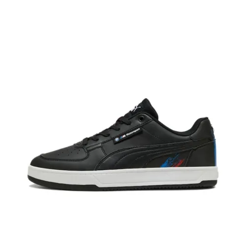 PUMA BMW M Motorsport Anti Slip Wear Resistant Low Top Skateboard Shoes Men's Black