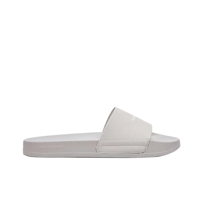 New Balance NB 1101 Slip Resistant Abrasion Resistant Slide Slippers Unisex White-1