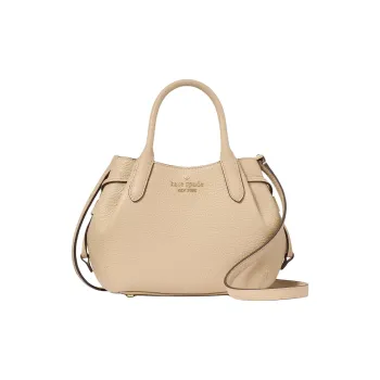 Kate Spade Cow Leather Dumpling Bag One Shoulder Handbag Mini Women's Light Sand