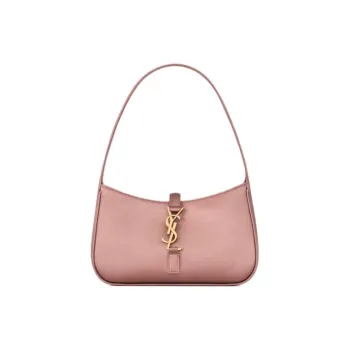 SAINT LAURENT Viscose Handbag Shoulder Bag Mini Women's Pink