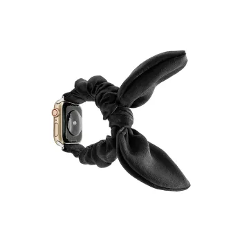 CHRROTA Watch Band Apple Compatibility Bowknot 3D Effect Ear Material