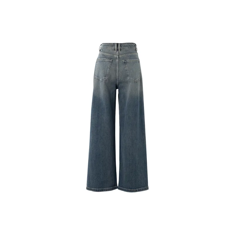 SOON FLOWER Jeans Women's Nano Blue-1