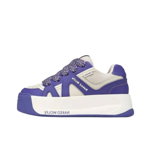 Naked Wolfe SLIDE Wild Self Expression High Top Skateboard Shoes Men's Purple