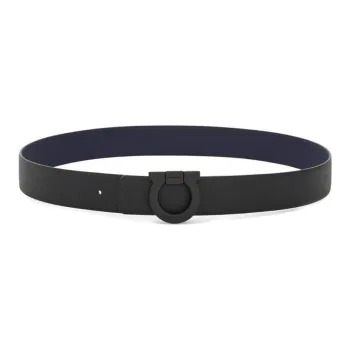 Ferragamo Gancini Leather Belt
