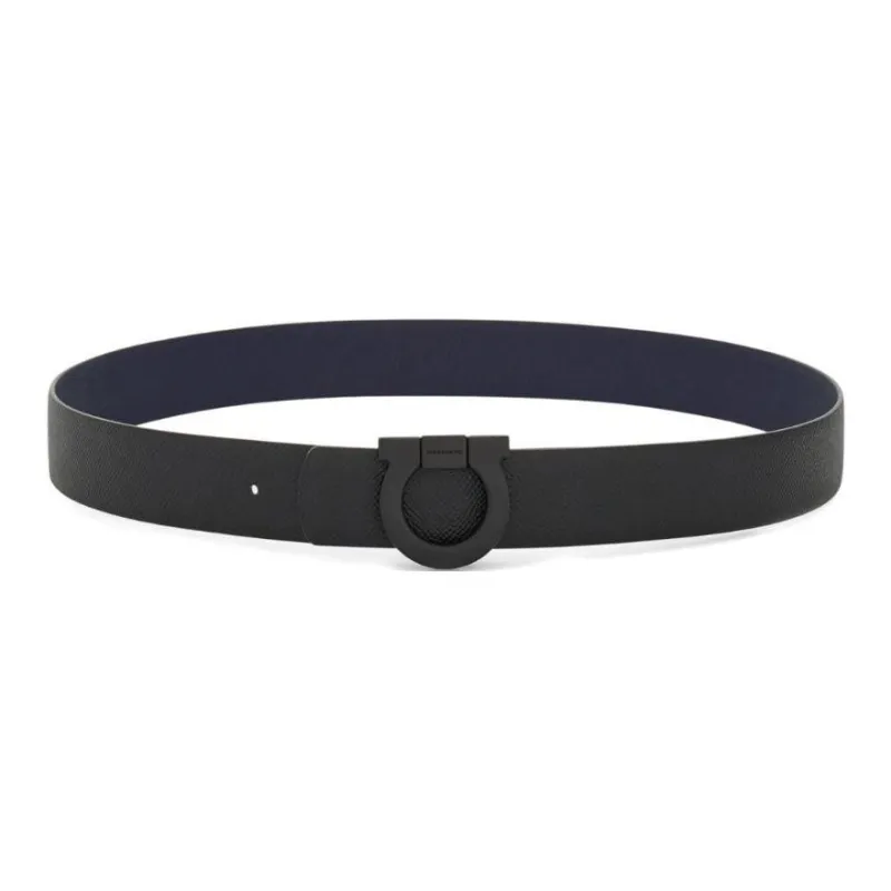 Ferragamo Gancini Leather Belt-0