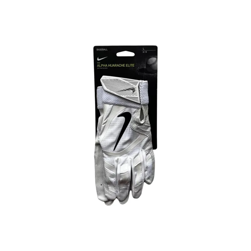 Nike Baseball Gloves Hitting Gloves PU Polyurethane Unisex White-1