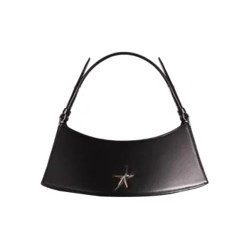 Mugler Zenith Leather Shoulder Bag