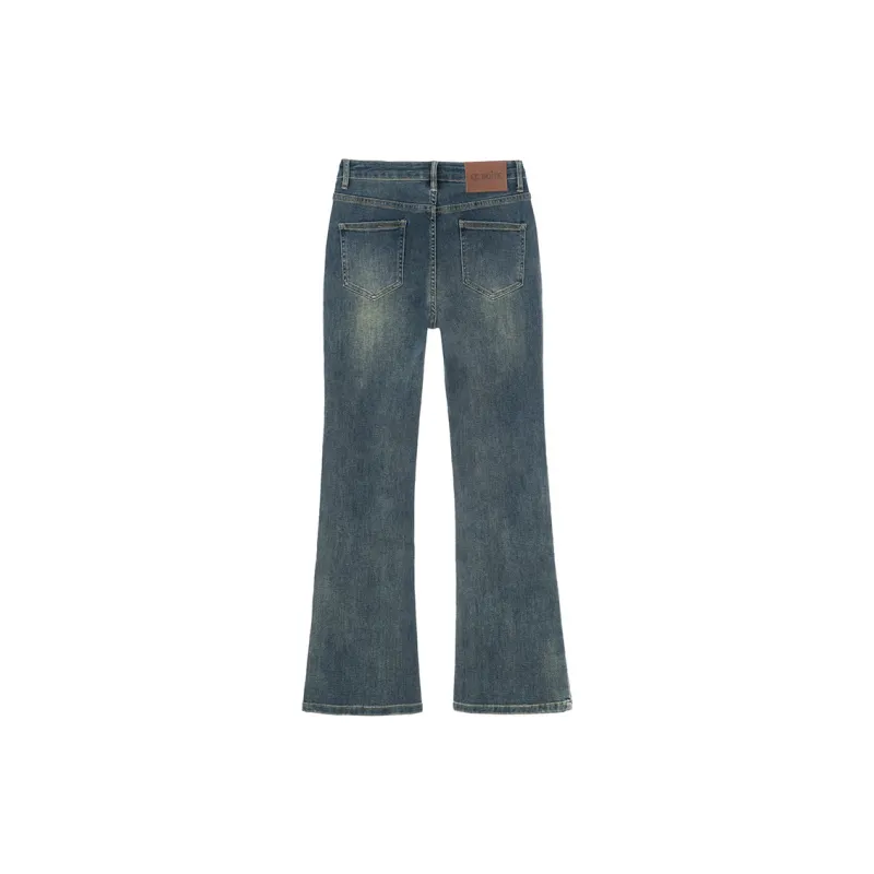 FAWENXIANGZI Jeans Women's Blue-1