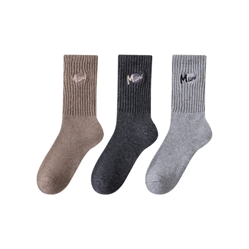 MIIOW Knee High Socks Men's 3 Pack-22