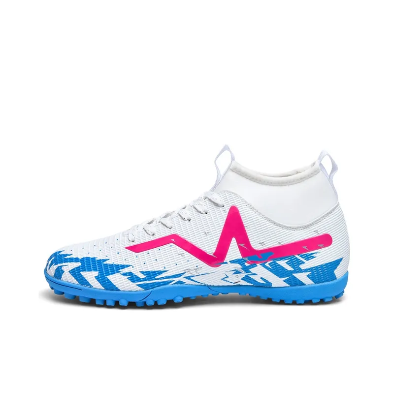 BIANSULONG TF Rubber Broken Studs Soft Ground Firm Ground Cushioning Anti-Slip And Wear-Resistant Soccer Shoes Unisex-10