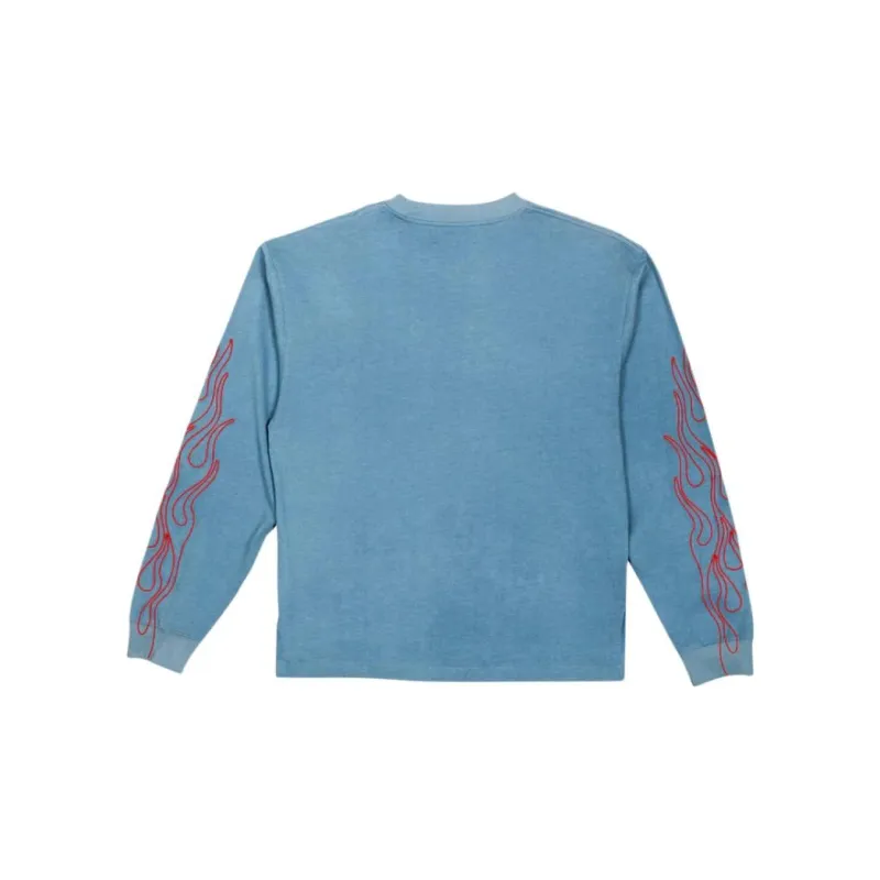 PLEASURES Fiery Heavyweight Long Sleeve-1